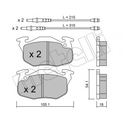 Pastiglia Freno (22-0037-4)