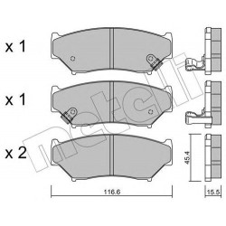 Pastiglie Freno (22-0136-0)