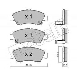 Pastiglie Freno (22-0138-0)