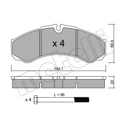 Pastiglie Freno (22-0212-0)