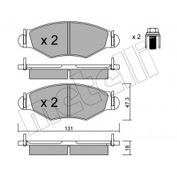 Pastiglie Freno (22-0254-0)