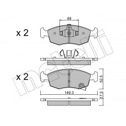 Pastiglie Freno (22-0274-5)