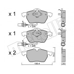 Pastiglie Freno (22-0314-0)