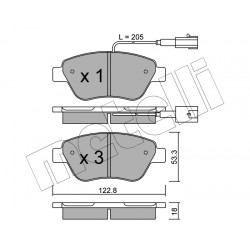 Pastiglie Freno (22-0321-0)