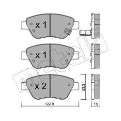 Pastiglie Freno (22-0321-2)