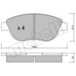 Pastiglie Freno (22-0322-1)