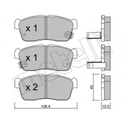 Pastiglie Freno (22-0415-0)