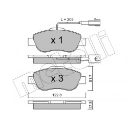 Pastiglie Freno (22-0638-1)