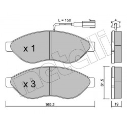 Pastiglie Freno (22-0708-0)