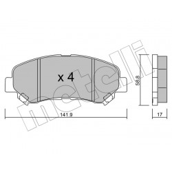 Pastiglie Freno (22-0792-0)