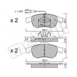 Pastiglie Freno (22-0817-1)