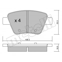 Pastiglie Freno (22-0889-0)