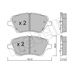 Pastiglie Freno (22-0976-0)