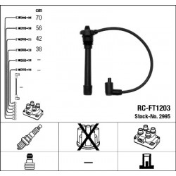 Kit cavi accensione NGK.2995