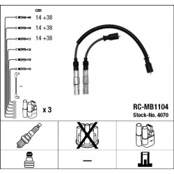 Kit Cavi Accensione NGK.4070