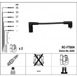 Kit Cavi Accensione NGK.8205