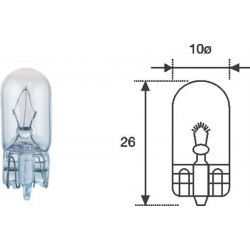 Lampadina W5W 12V