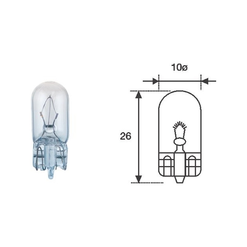 Lampadina W5W 12V